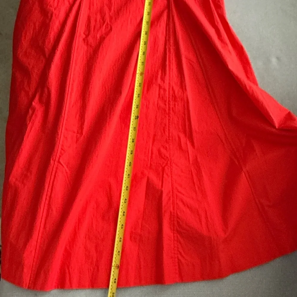 Banana Republic Poplin Cross Back Mido Dress Size 4